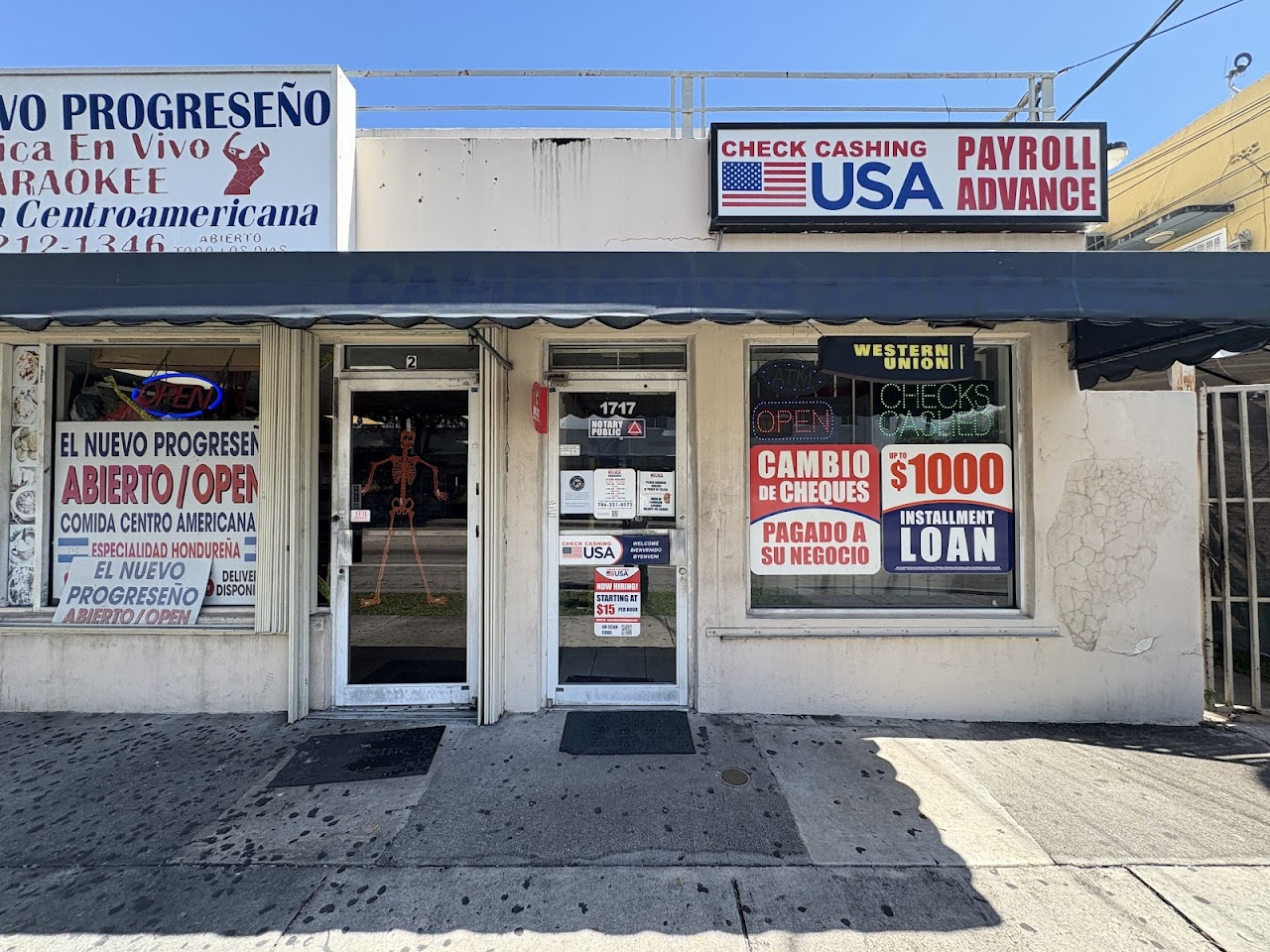 Check Cashing USA payday loans in Miami, Florida (FL)