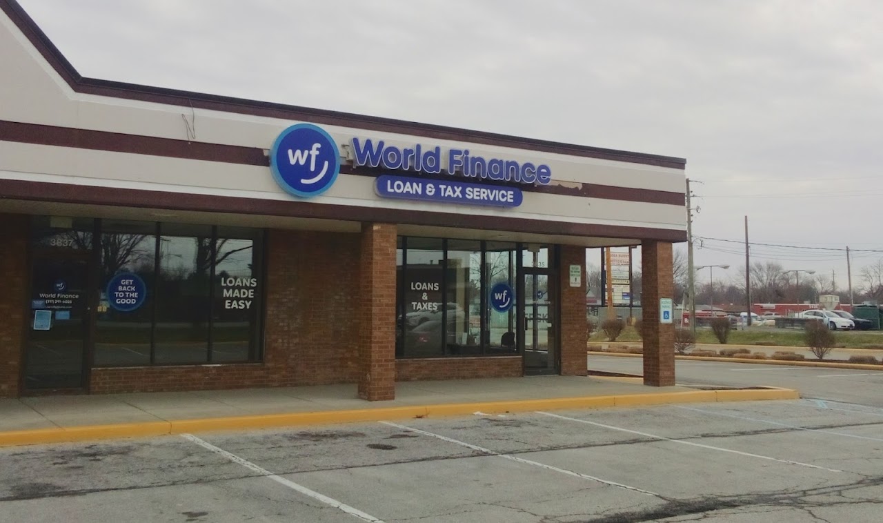 World Finance installment loans in Indianapolis, Indiana (IN)