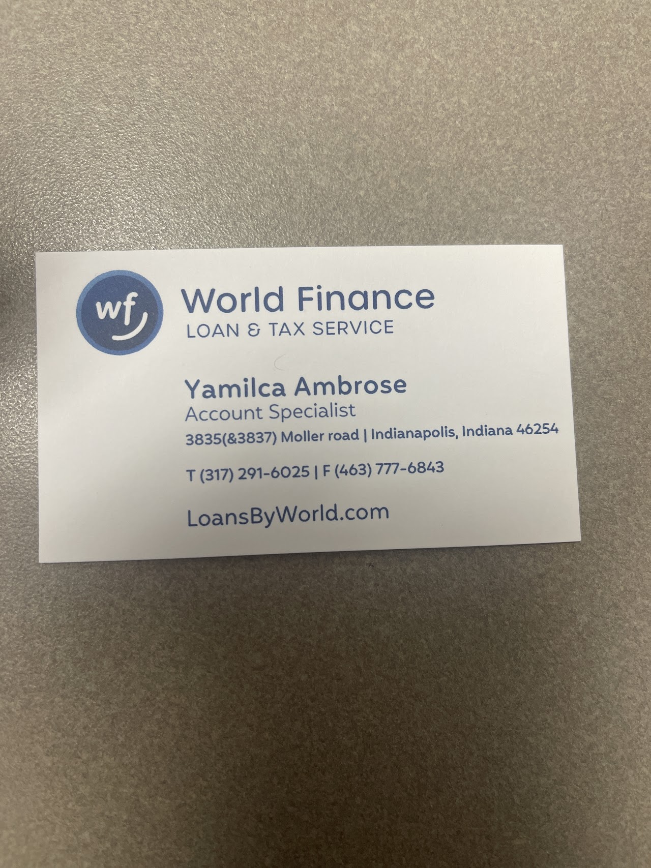 World Finance - exterior - Indianapolis, Indiana