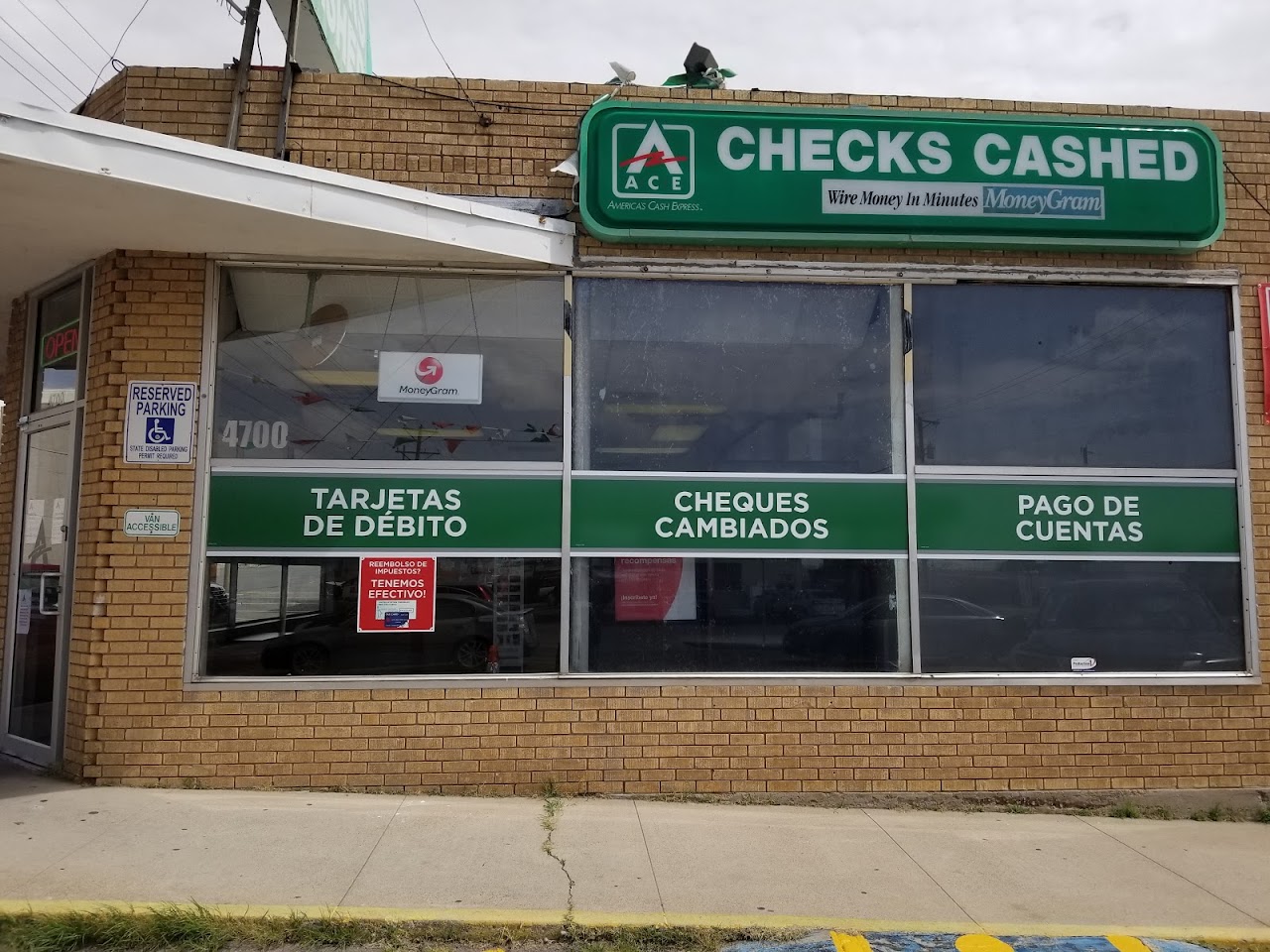 ACE Cash Express - exterior - El Paso, Texas