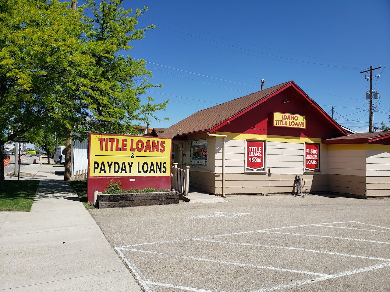 Idaho Title Loans, Inc. - exterior - Meridian, Idaho