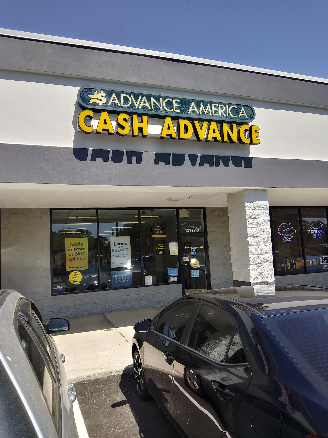 Advance America - exterior - Jacksonville, Florida