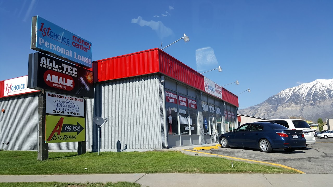 1st Choice Money Center - exterior - Orem, Utah