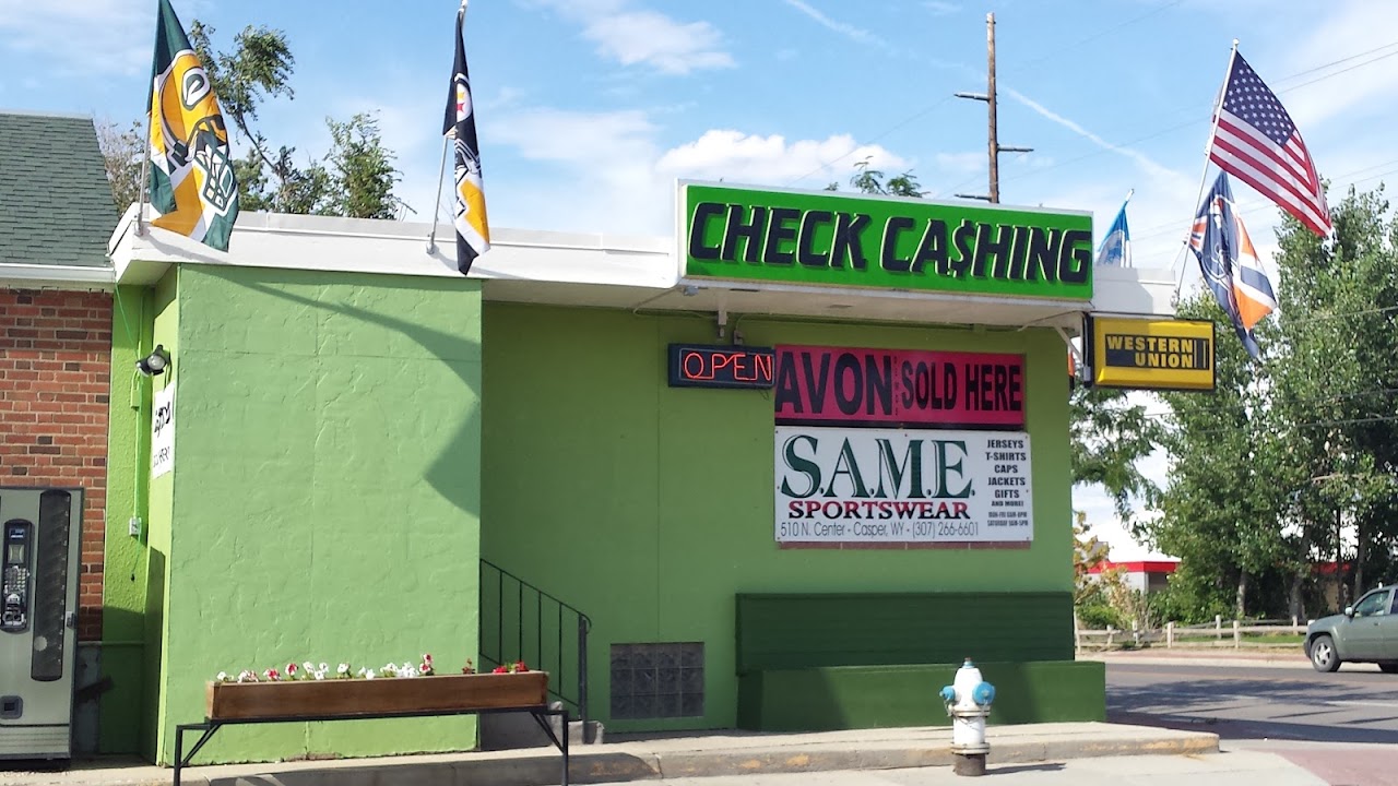 Check Cashing Center - exterior - Casper, Wyoming