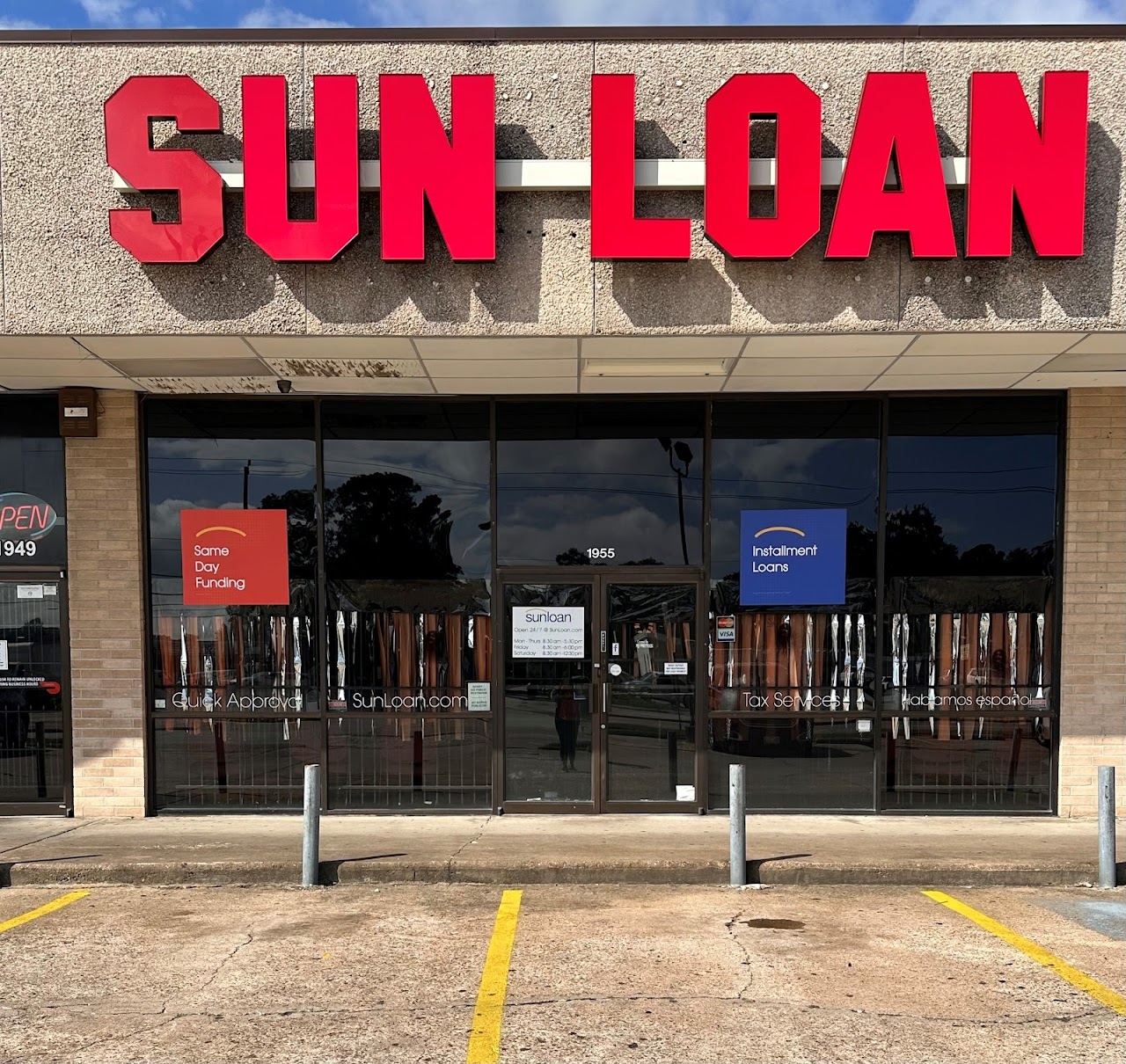 Sun Loan Company - exterior - Houston, Texas