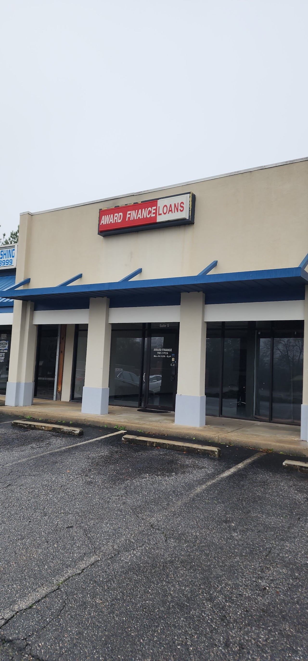 Award Finance Corporation payday loans in Macon, Georgia (GA)