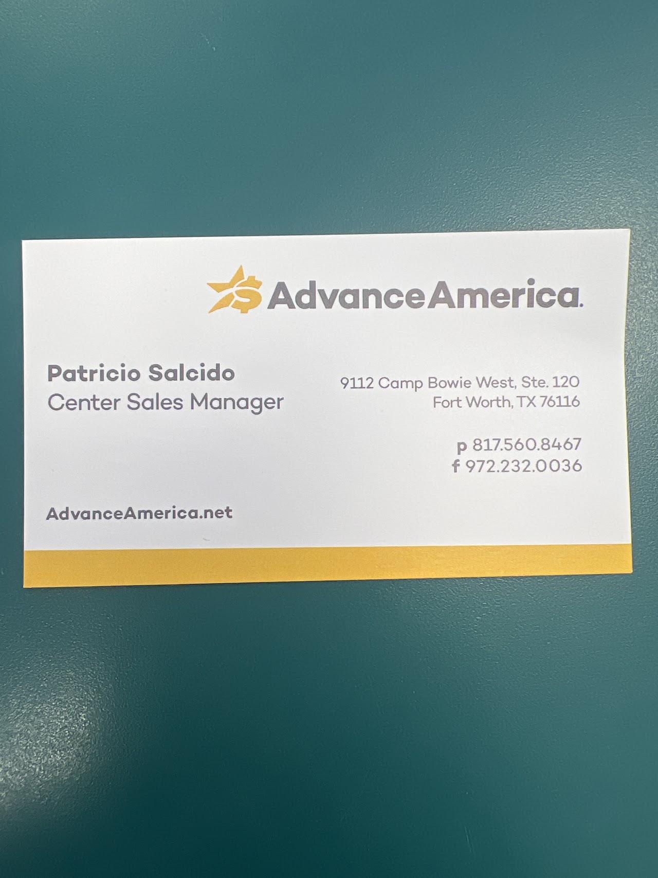Advance America - exterior - Fort Worth, Texas