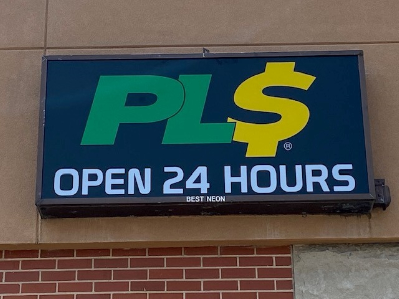 PLS Check Cashers - exterior - Aurora, Illinois