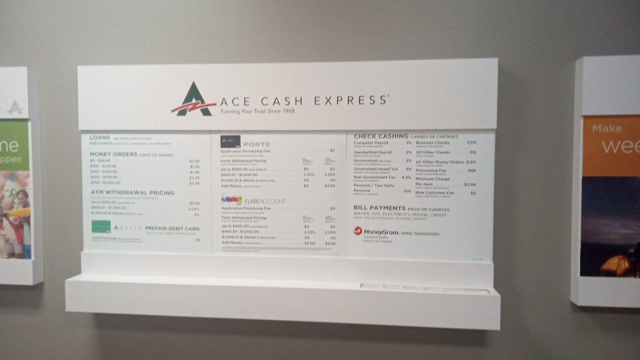 ACE Cash Express - exterior - Stockton, California