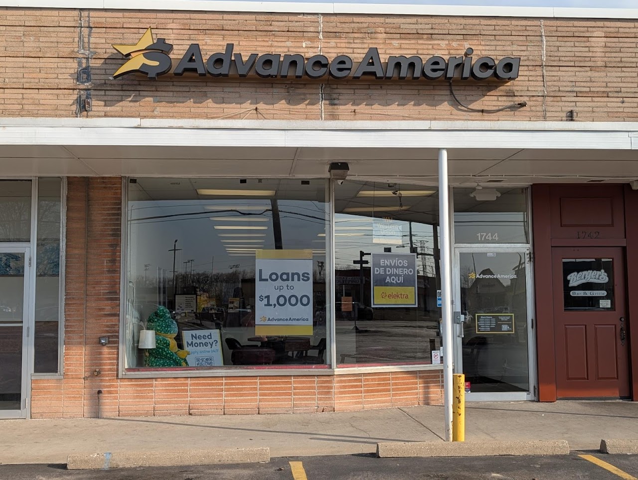Advance America - exterior - Toledo, Ohio