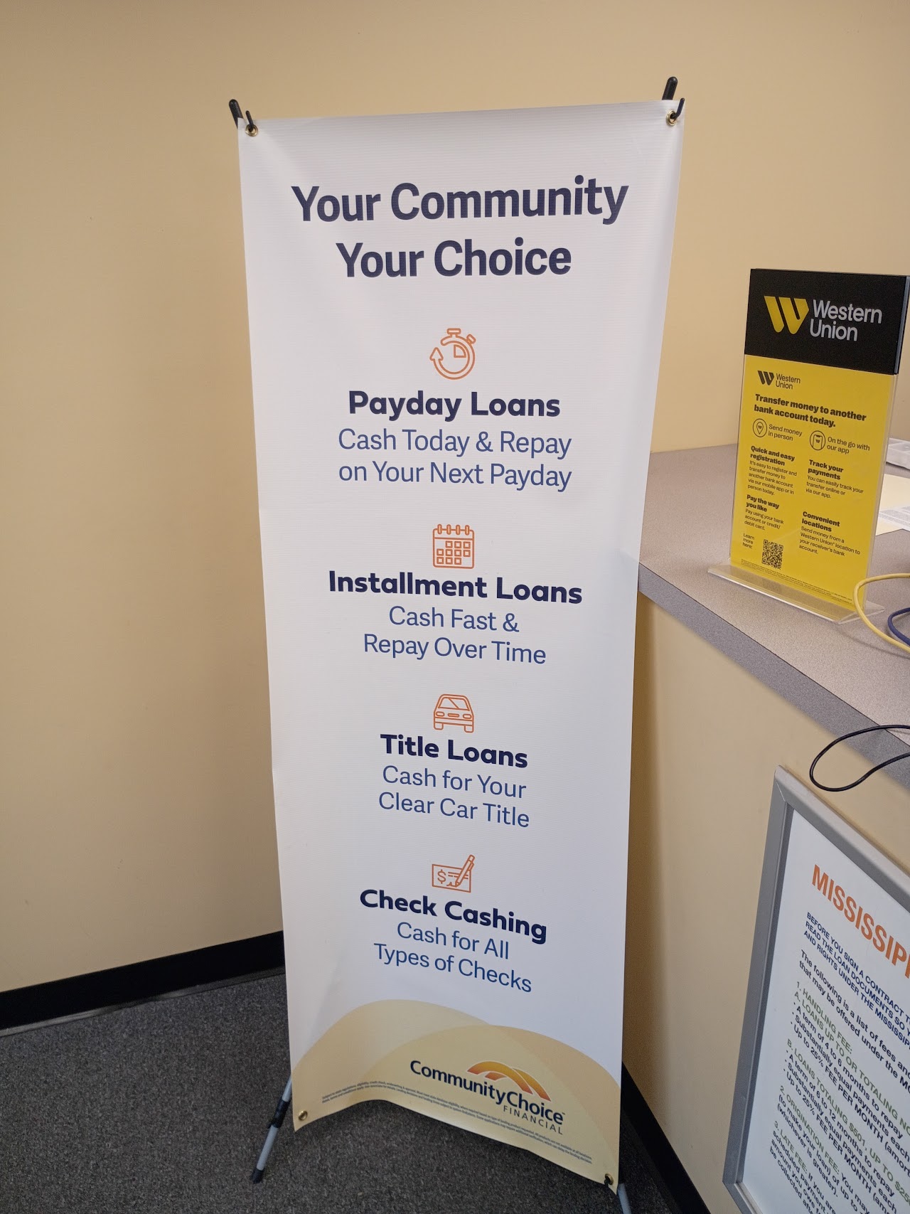 Community Choice Financial - exterior - Gulfport, Mississippi