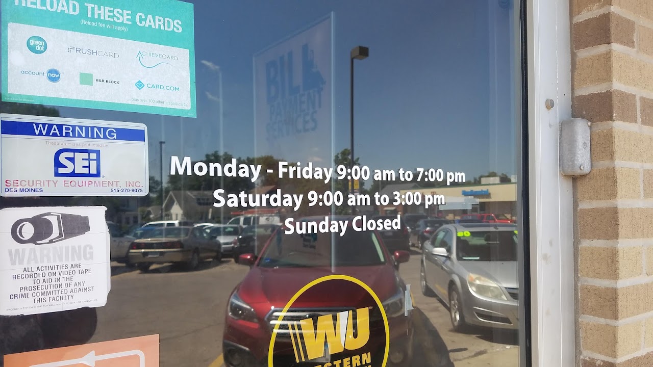 EZ Money Check Cashing - exterior - Des Moines, Iowa