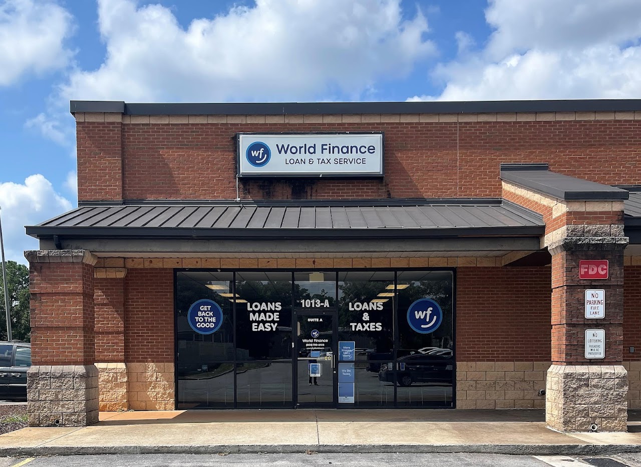 World Finance installment loans in Columbia, South Carolina (SC)