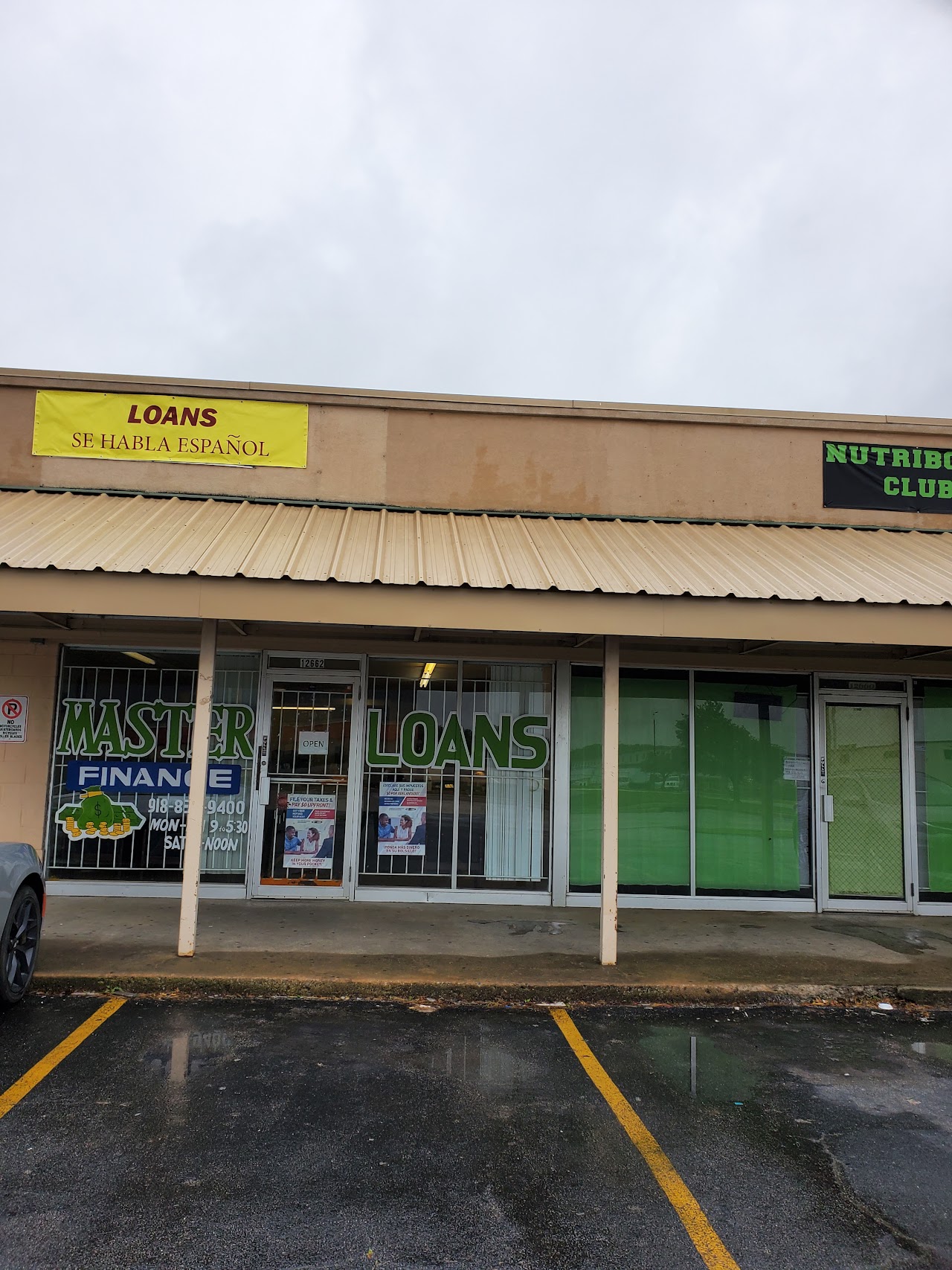 Master Finance Corporation payday loans in Tulsa, Oklahoma (OK)