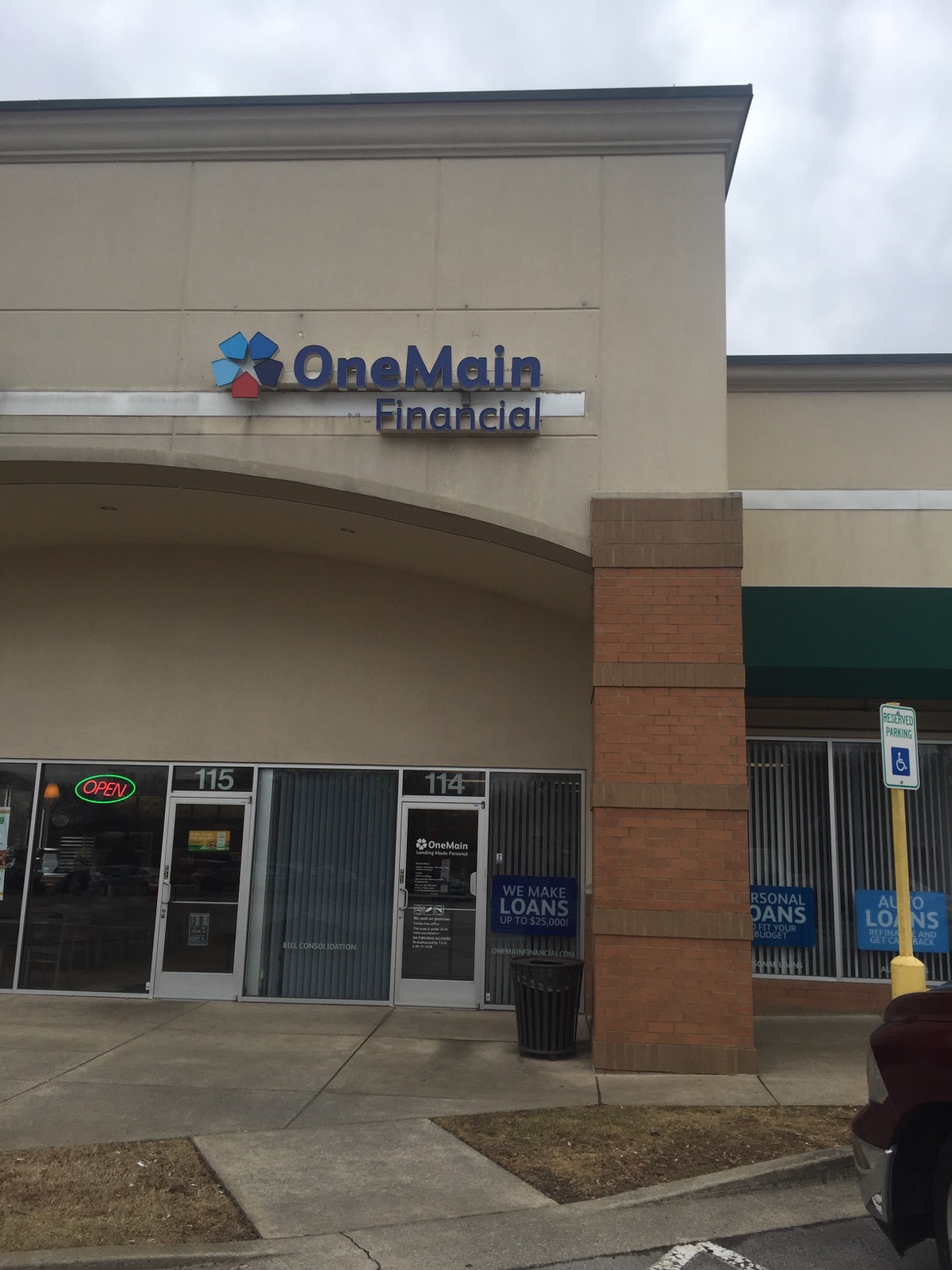 OneMain Financial installment loans in Nashville, Tennessee (TN)