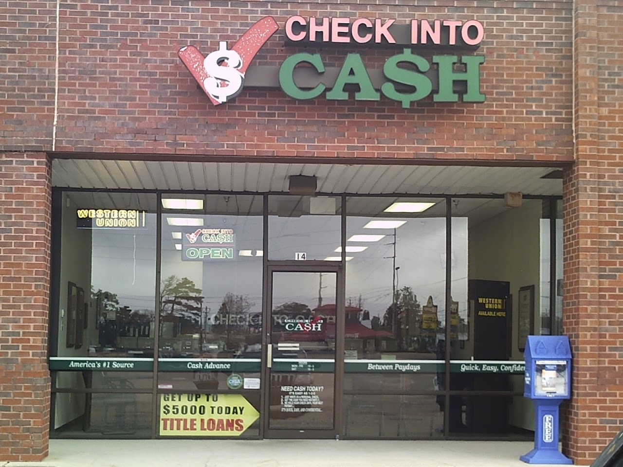 Check Into Cash - exterior - Mobile, Alabama