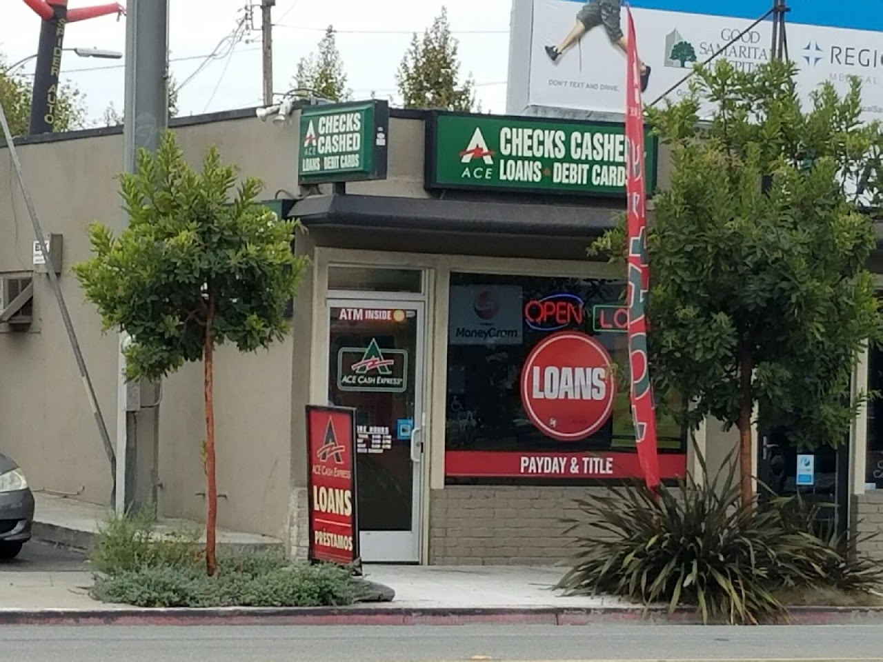 ACE Cash Express - exterior - San Jose, California