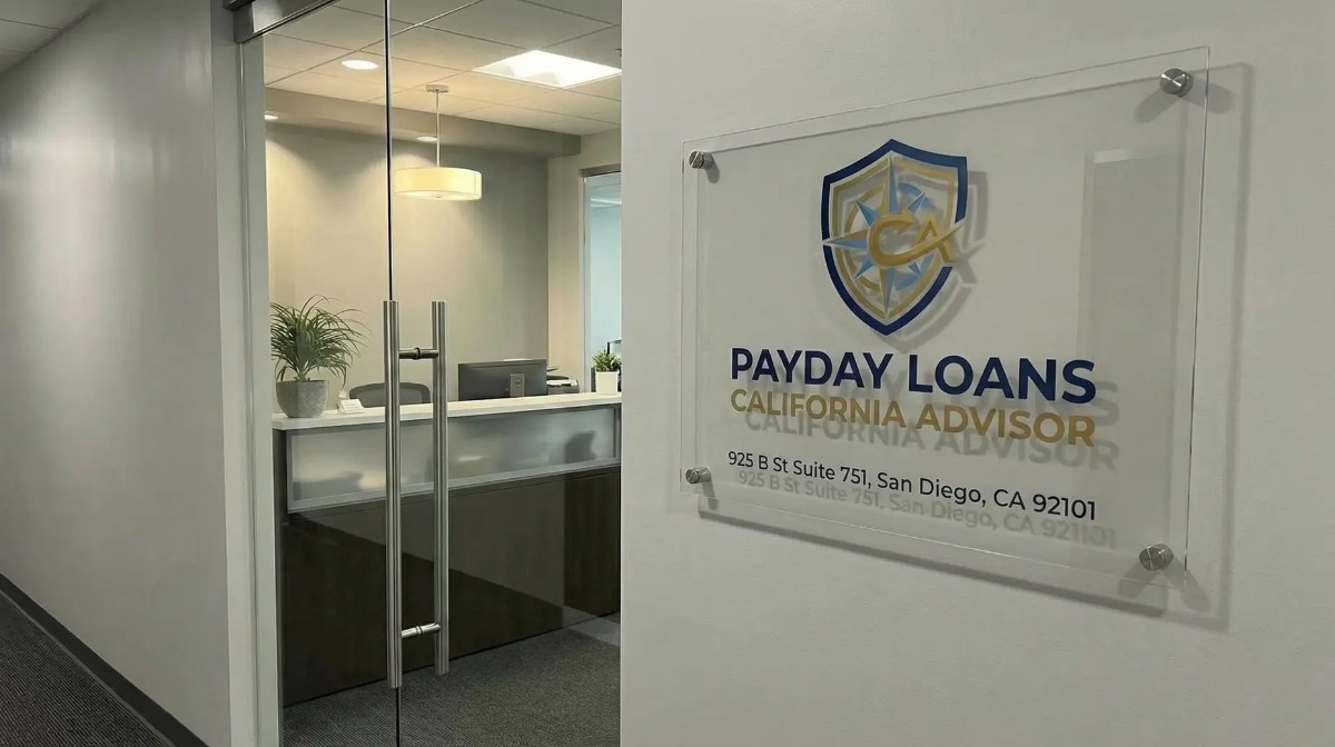 Payday Loan California Advisor - exterior - San Diego, California
