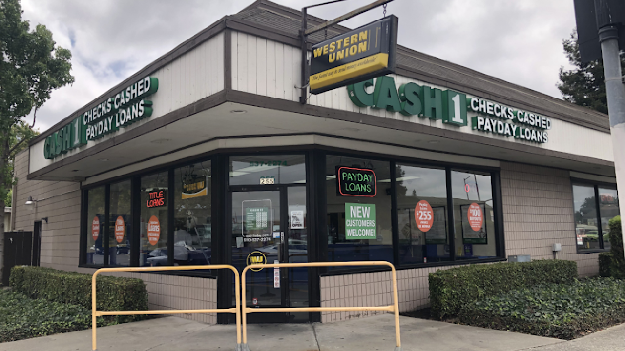 Cash1 payday loans in Oakland, California (CA)