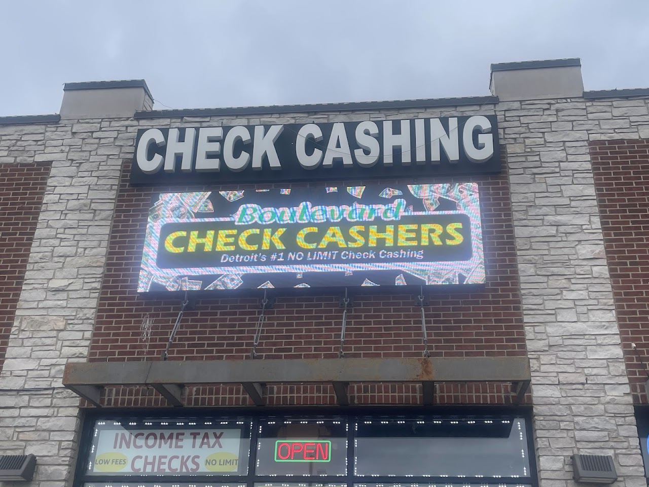 Boulevard Check Cashing payday loans in Detroit, Michigan (MI)