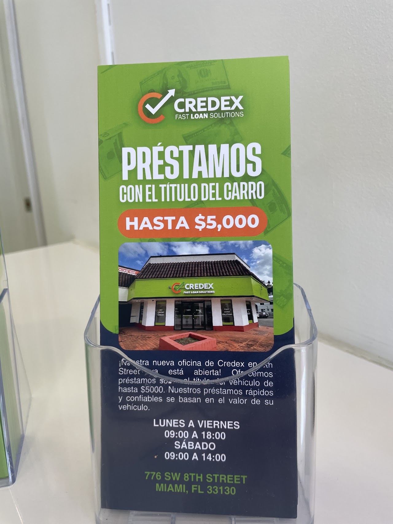 Credex Auto Title Loans - exterior - Miami, Florida