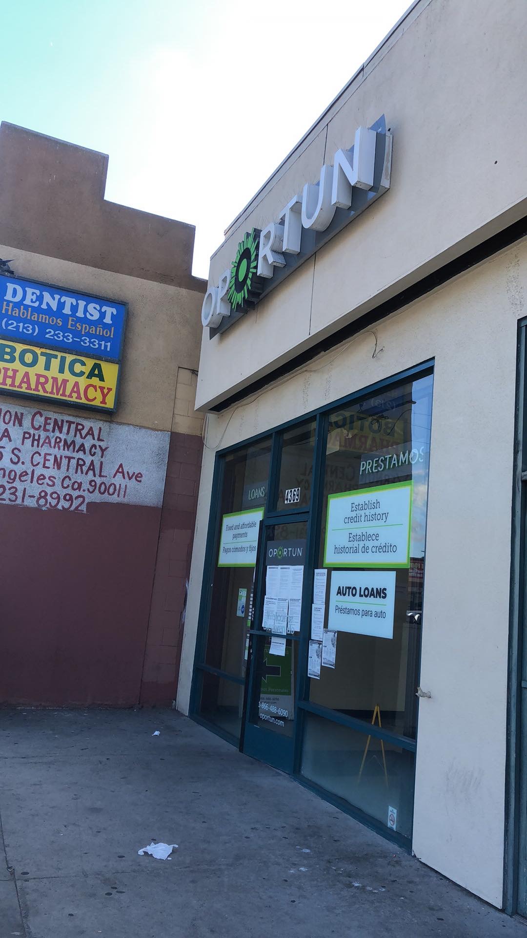 Oportun installment loans in Los Angeles, California (CA)