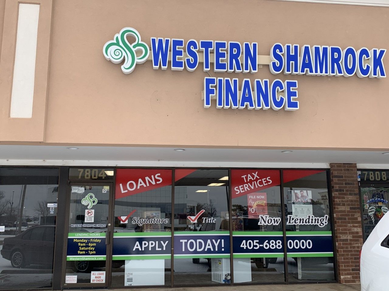 Western-Shamrock Finance installment loans in Oklahoma City, Oklahoma (OK)