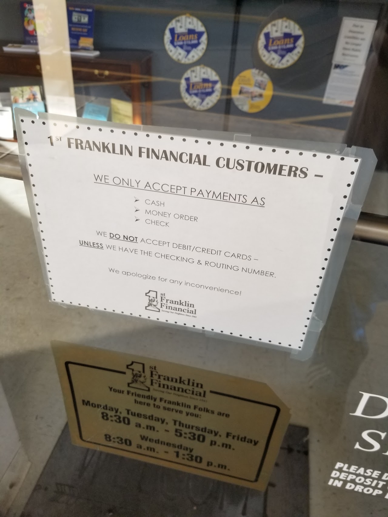 1st Franklin Financial - exterior - Savannah, Georgia