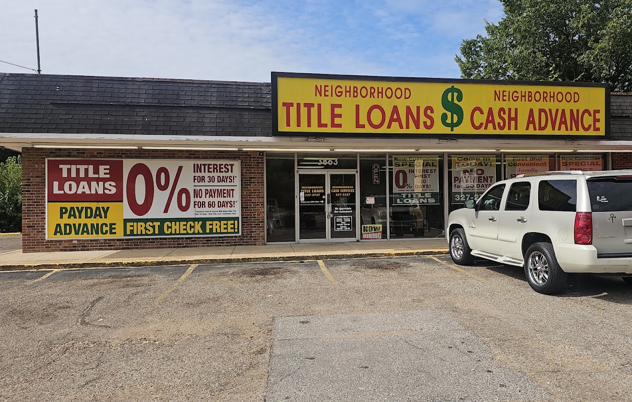 Neighborhood Cash Advance payday loans in Memphis, Tennessee (TN)