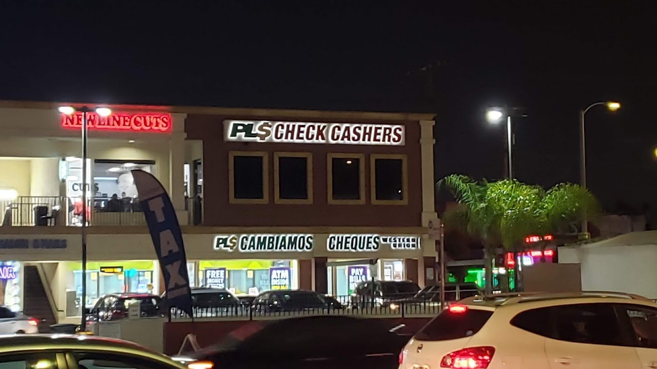 PLS Check Cashers - exterior - Los Angeles, California