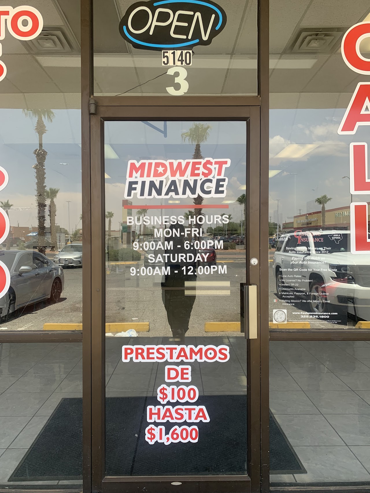 Midwest Finance installment loans in El Paso, Texas (TX)