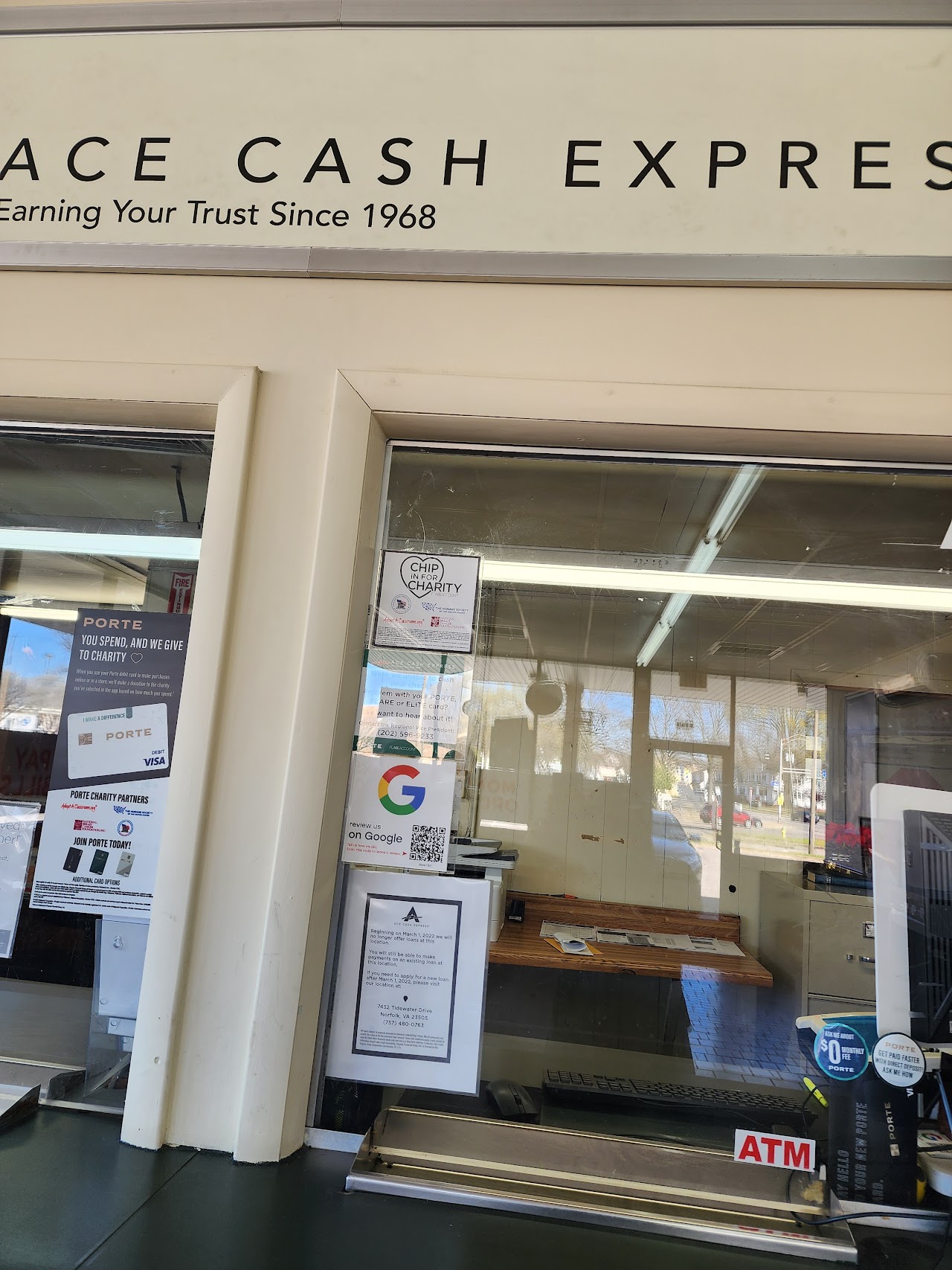 ACE Cash Express payday loans in Norfolk, Virginia (VA)