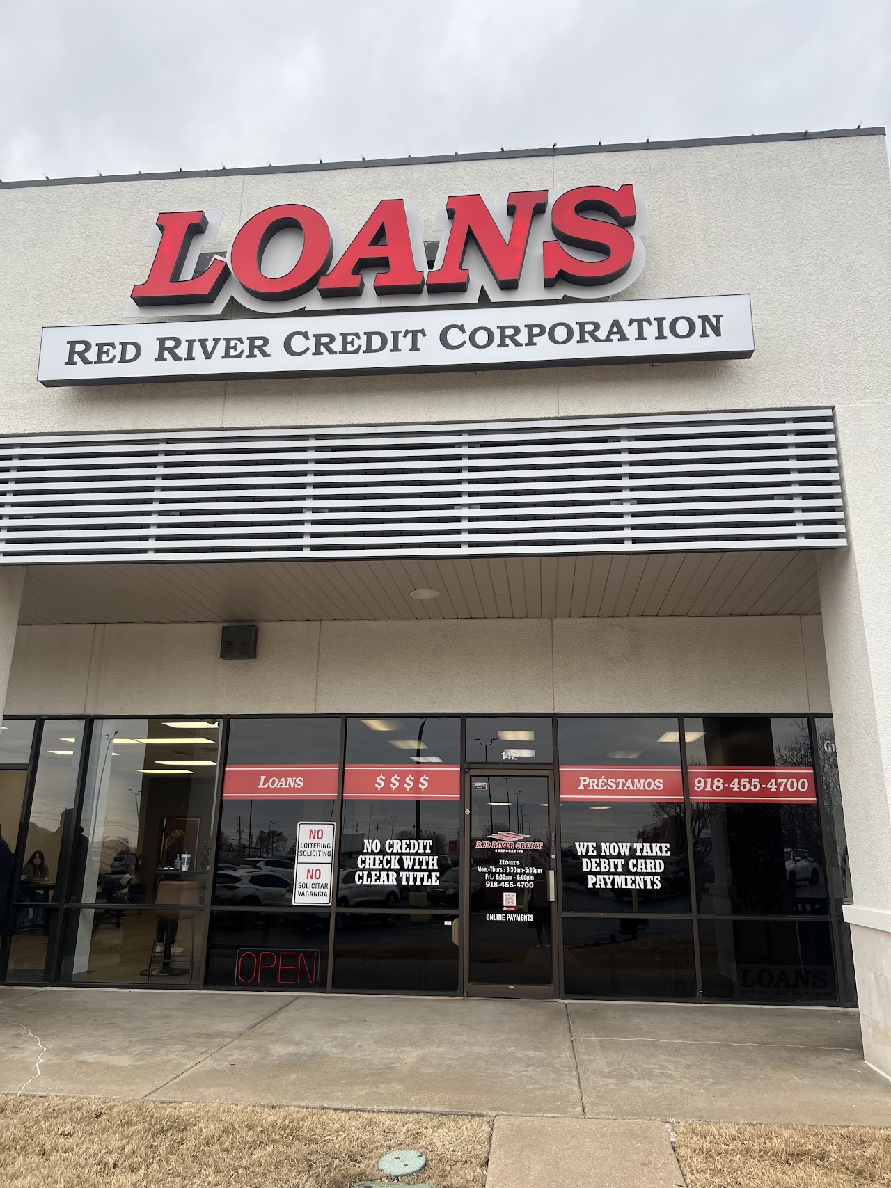 Red River Credit Corporation payday loans in Broken Arrow, Oklahoma (OK)
