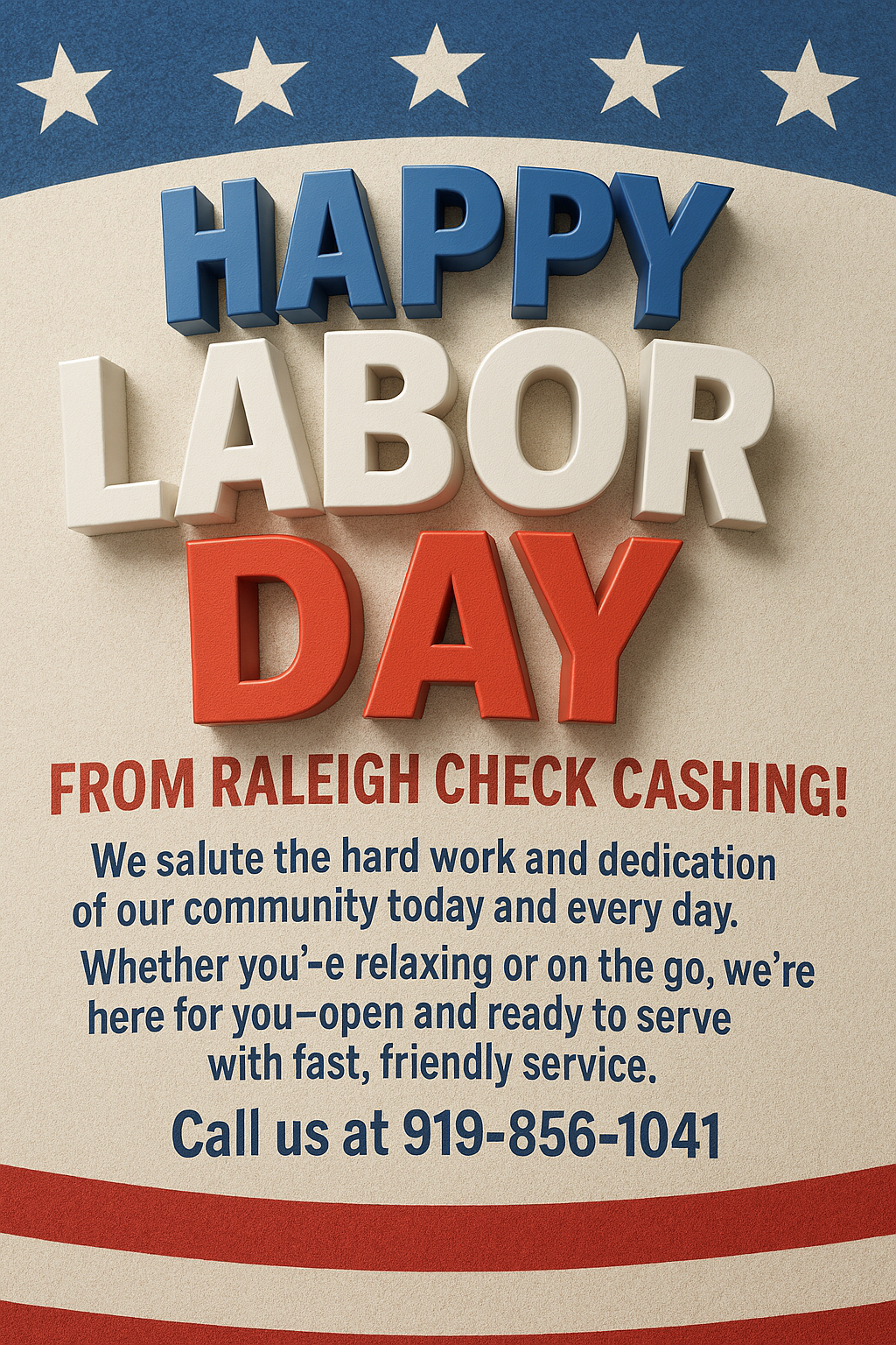 Raleigh Check Cashing - exterior - Raleigh, North Carolina
