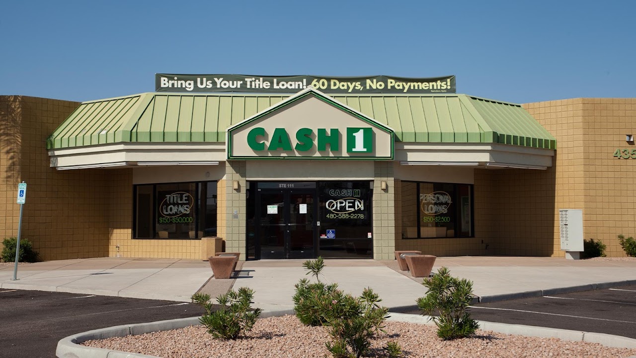 CASH 1 Loans installment loans in Mesa, Arizona (AZ)