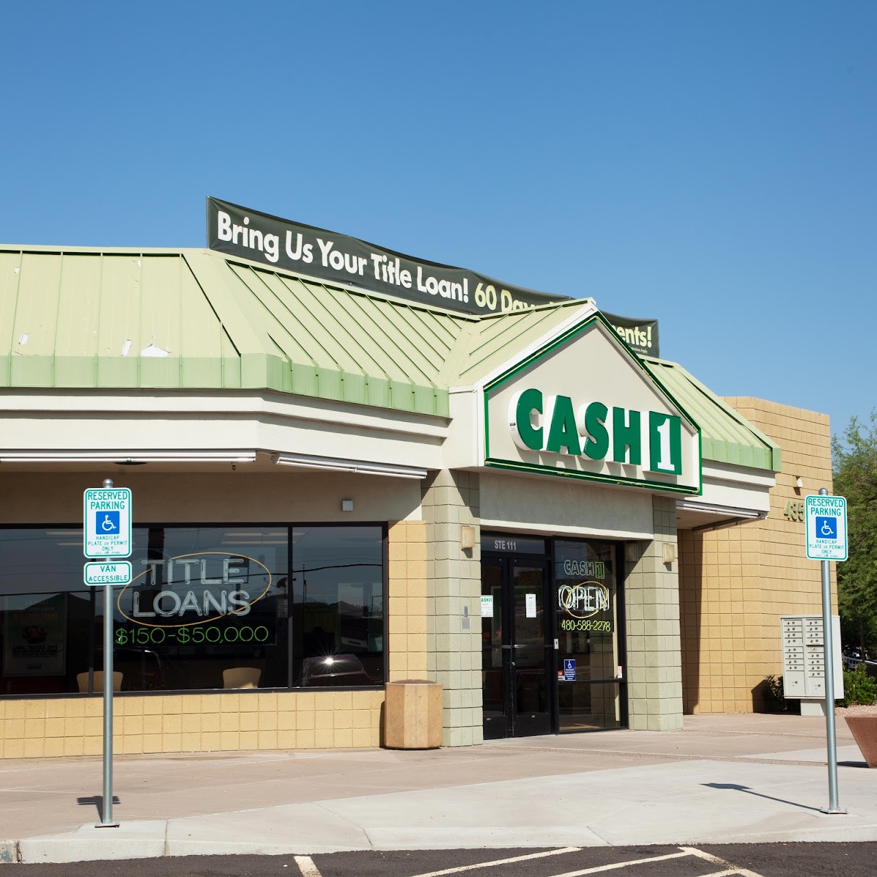 CASH 1 Loans - exterior - Mesa, Arizona