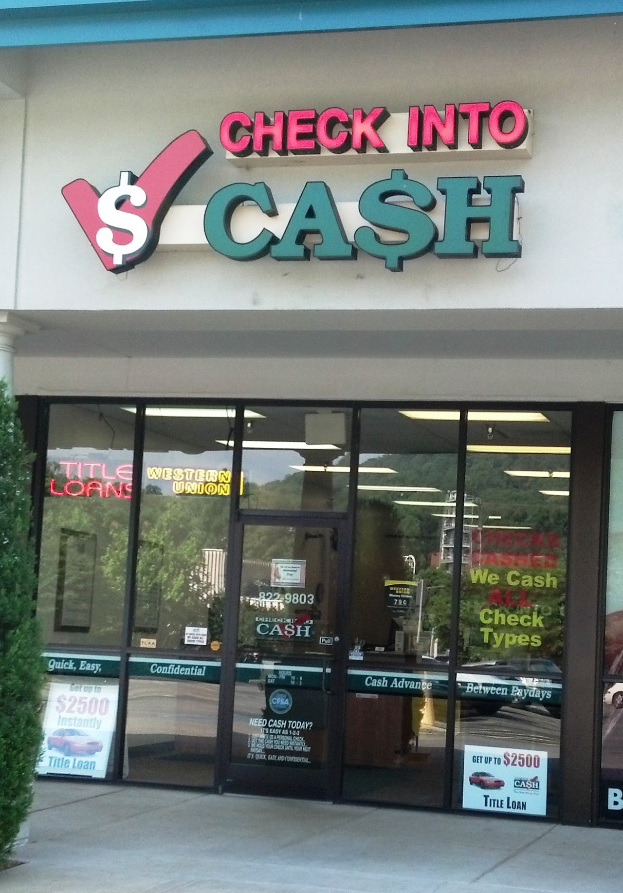 Check Into Cash - exterior - Chattanooga, Tennessee