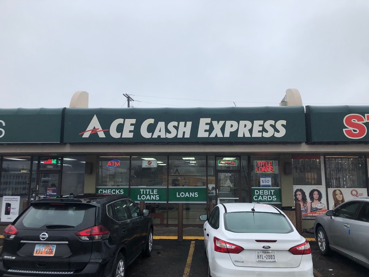 ACE Cash Express - exterior - Dallas, Texas