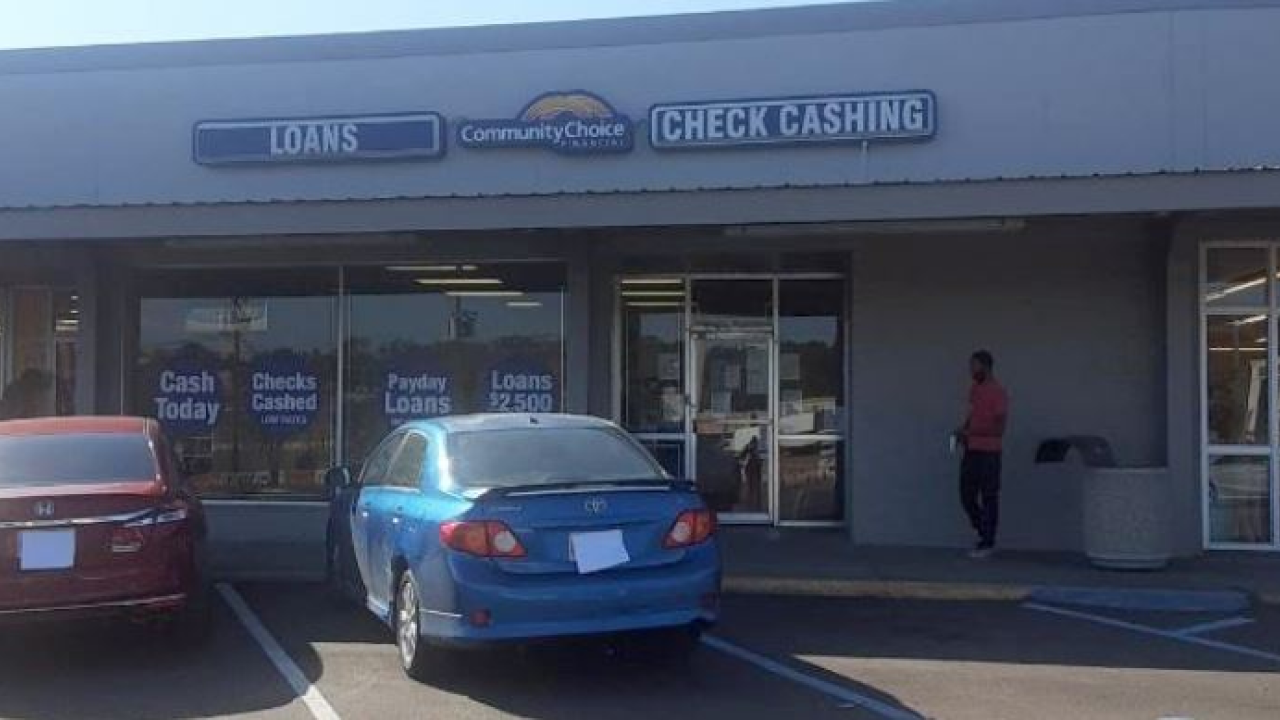 Community Choice Financial installment loans in Jackson, Mississippi (MS)