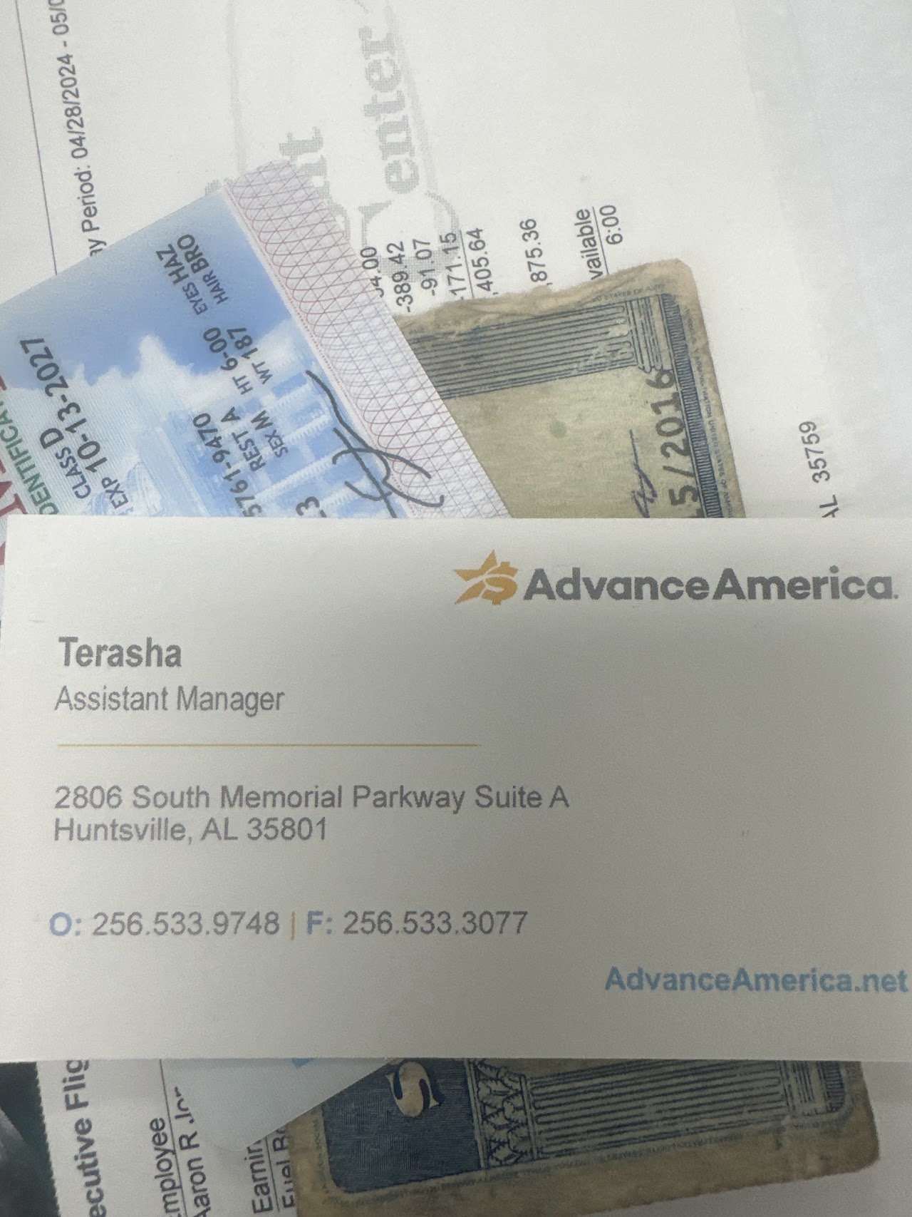Advance America - exterior - Huntsville, Alabama