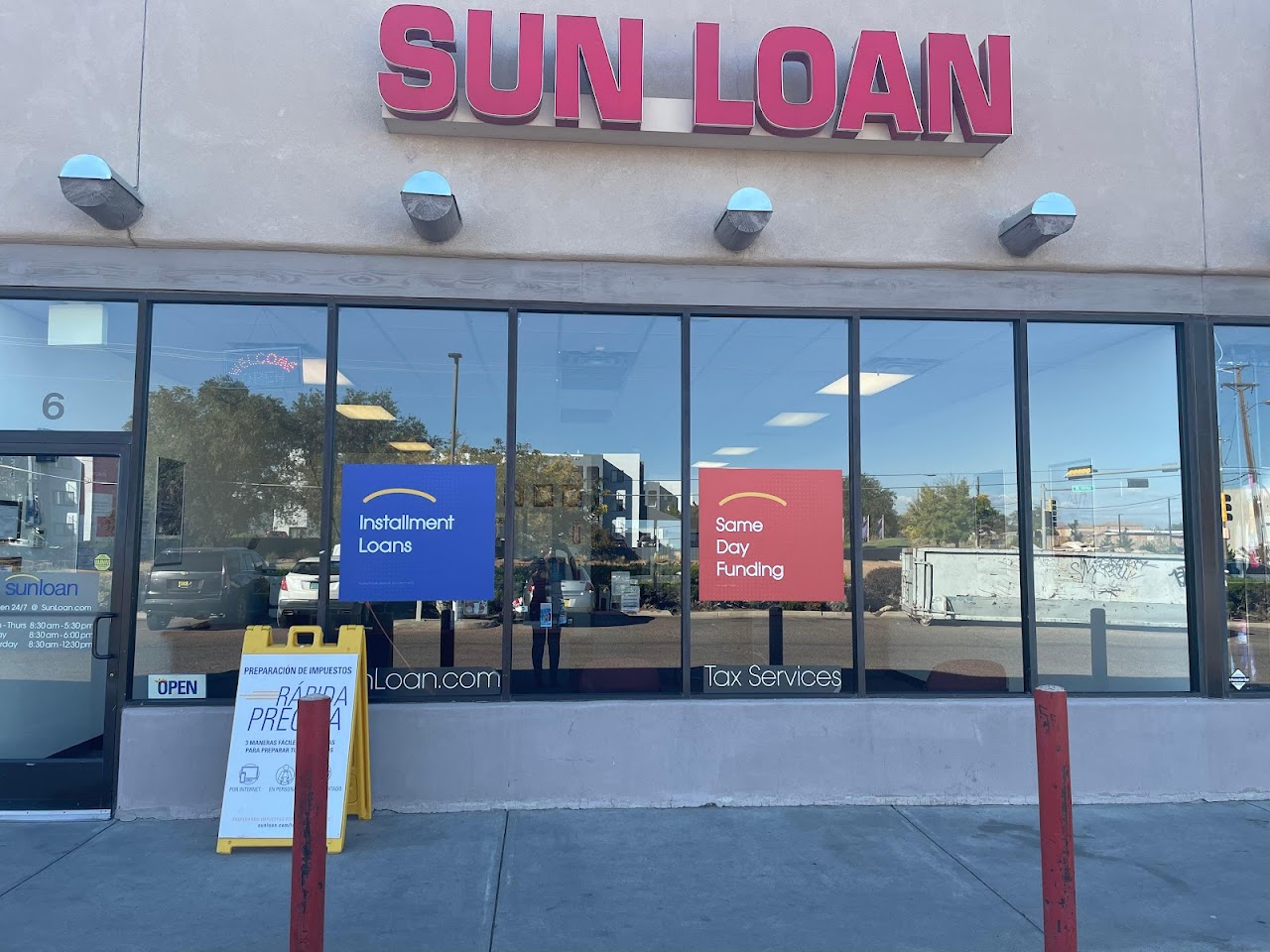 Sun Loan Company - exterior - Santa Fe, New Mexico
