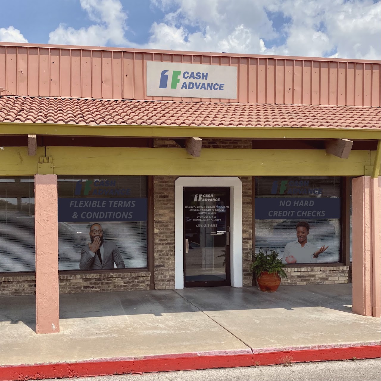 1F Cash Advance installment loans in Montgomery, Alabama (AL)