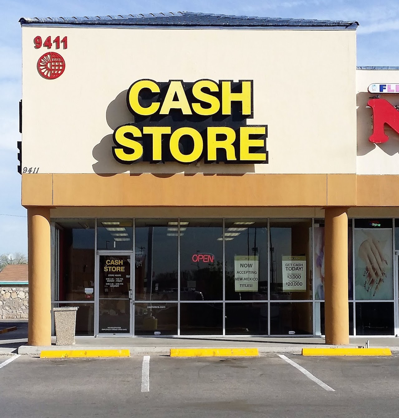 Cash Store payday loans in El Paso, Texas (TX)