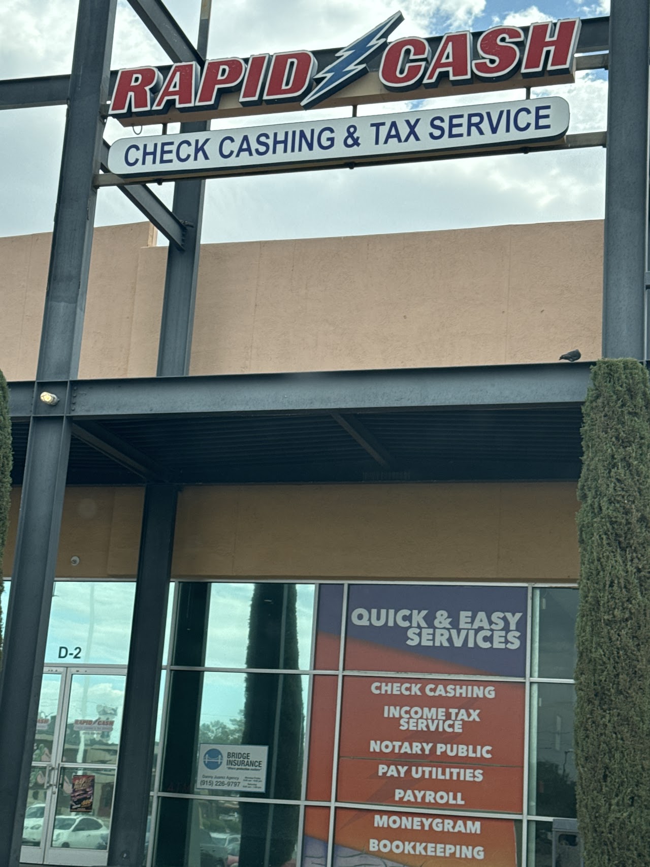 Rapid Cash - exterior - El Paso, Texas
