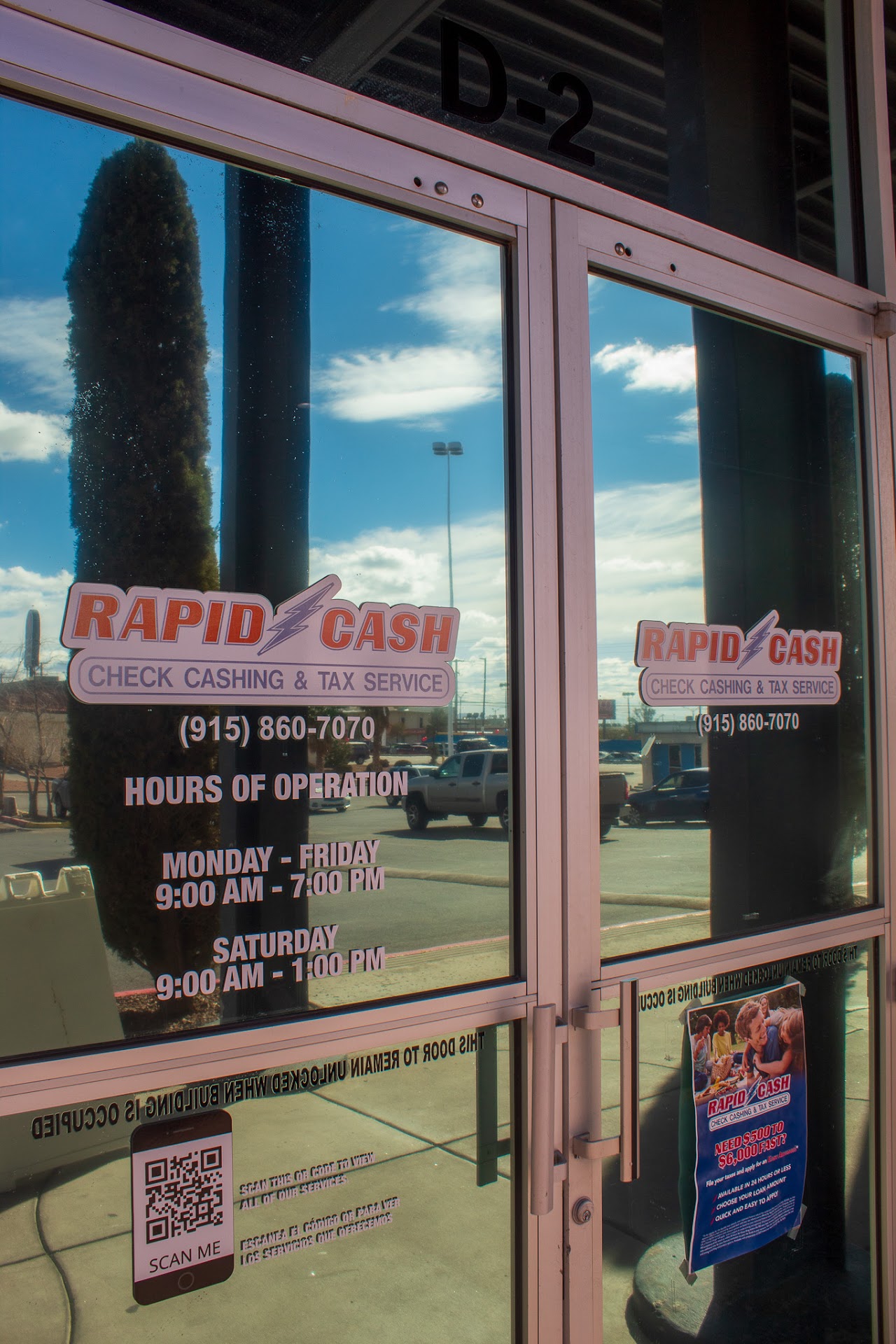 Rapid Cash - exterior - El Paso, Texas