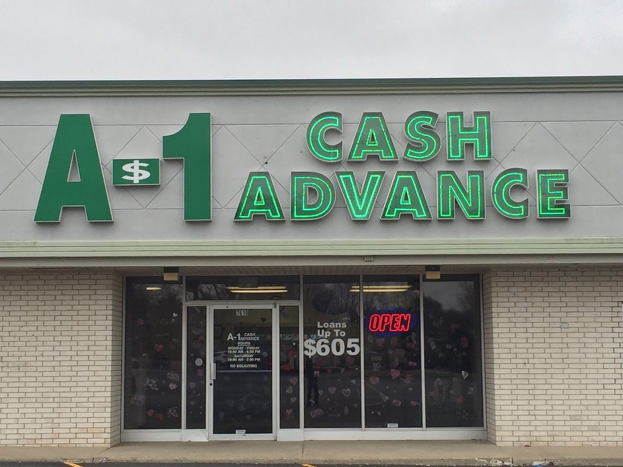 A-1 Cash Advance - exterior - Indianapolis, Indiana