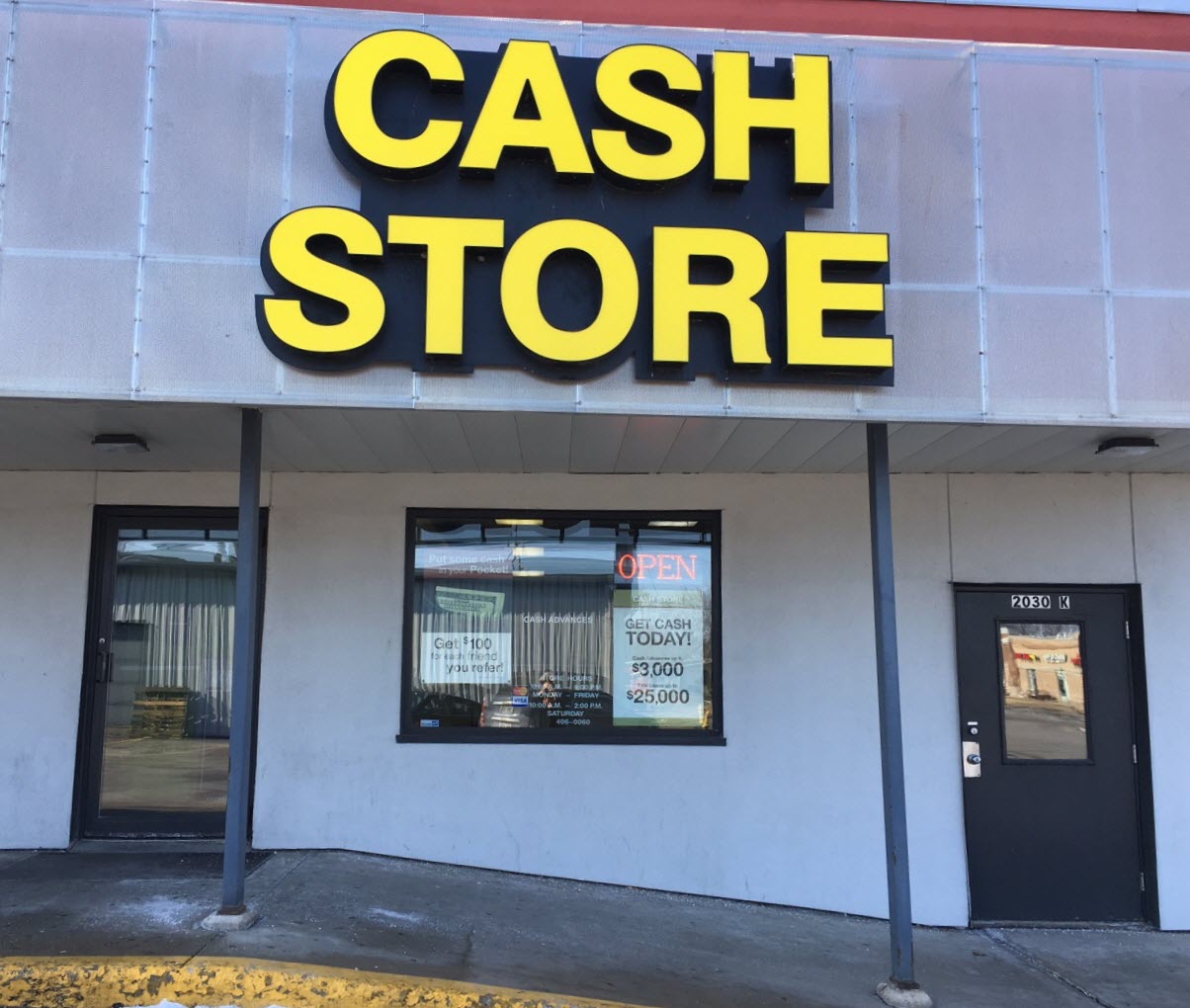 Cash Store - exterior - Green Bay, Wisconsin