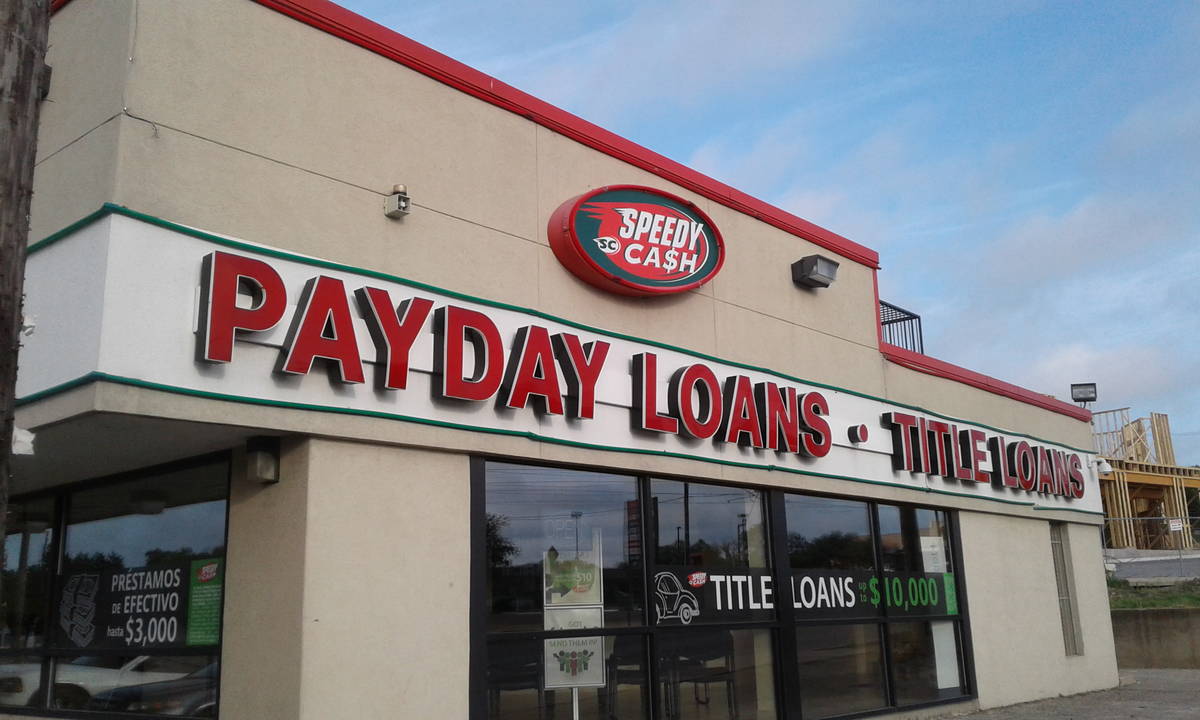 Speedy Cash - exterior - Dallas, Texas
