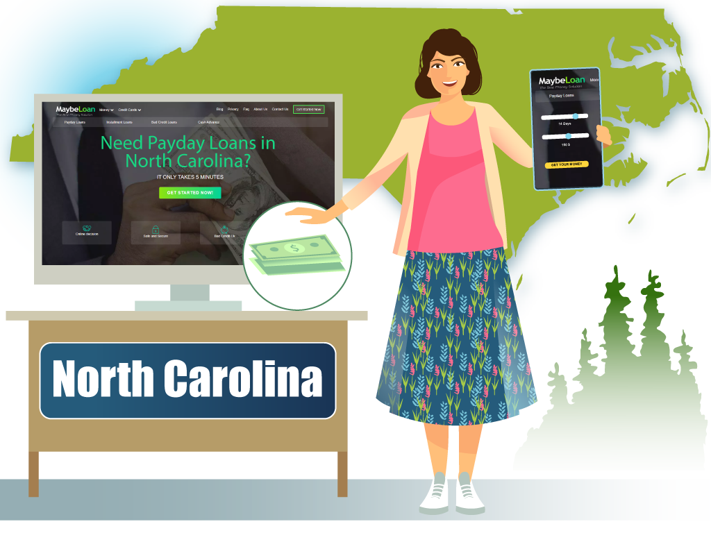 Payday Loans in North Carolina online