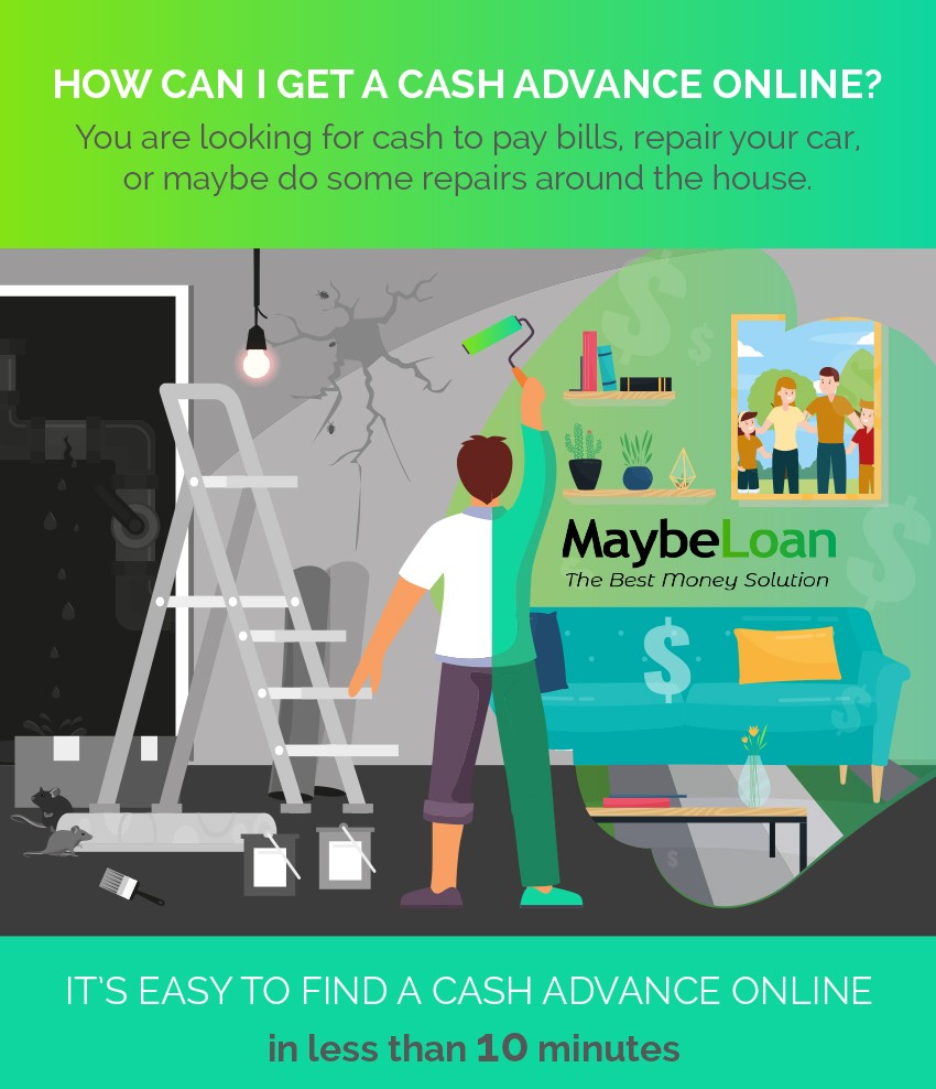 How can I get a cash advance online